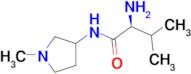 (S)-2-Amino-3-methyl-N-(1-methyl-pyrrolidin-3-yl)-butyramide