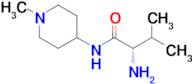 (S)-2-Amino-3-methyl-N-(1-methyl-piperidin-4-yl)-butyramide