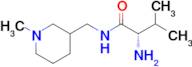 (S)-2-Amino-3-methyl-N-(1-methyl-piperidin-3-ylmethyl)-butyramide