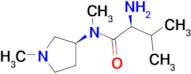 (S)-2-Amino-3,N-dimethyl-N-((S)-1-methyl-pyrrolidin-3-yl)-butyramide