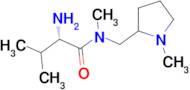 (S)-2-Amino-3,N-dimethyl-N-(1-methyl-pyrrolidin-2-ylmethyl)-butyramide