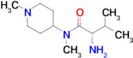 (S)-2-Amino-3,N-dimethyl-N-(1-methyl-piperidin-4-yl)-butyramide