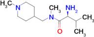 (S)-2-Amino-3,N-dimethyl-N-(1-methyl-piperidin-4-ylmethyl)-butyramide