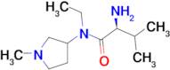 (S)-2-Amino-N-ethyl-3-methyl-N-(1-methyl-pyrrolidin-3-yl)-butyramide