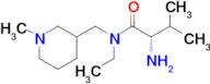 (S)-2-Amino-N-ethyl-3-methyl-N-(1-methyl-piperidin-3-ylmethyl)-butyramide