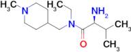 (S)-2-Amino-N-ethyl-3-methyl-N-(1-methyl-piperidin-4-ylmethyl)-butyramide