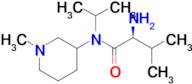 (S)-2-Amino-N-isopropyl-3-methyl-N-(1-methyl-piperidin-3-yl)-butyramide