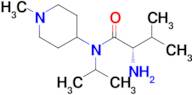 (S)-2-Amino-N-isopropyl-3-methyl-N-(1-methyl-piperidin-4-yl)-butyramide