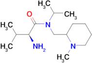 (S)-2-Amino-N-isopropyl-3-methyl-N-(1-methyl-piperidin-2-ylmethyl)-butyramide