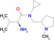 (S)-2-Amino-N-cyclopropyl-3-methyl-N-(1-methyl-pyrrolidin-2-ylmethyl)-butyramide