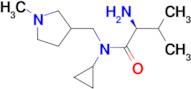 (S)-2-Amino-N-cyclopropyl-3-methyl-N-(1-methyl-pyrrolidin-3-ylmethyl)-butyramide