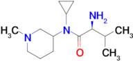 (S)-2-Amino-N-cyclopropyl-3-methyl-N-(1-methyl-piperidin-3-yl)-butyramide