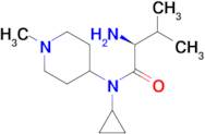 (S)-2-Amino-N-cyclopropyl-3-methyl-N-(1-methyl-piperidin-4-yl)-butyramide