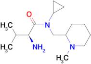 (S)-2-Amino-N-cyclopropyl-3-methyl-N-(1-methyl-piperidin-2-ylmethyl)-butyramide