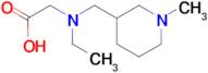 N-Ethyl-N-[(1-methylpiperidin-3-yl)methyl]glycine