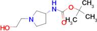 [(R)-1-(2-Hydroxy-ethyl)-pyrrolidin-3-yl]-carbamic acid tert-butyl ester