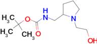 [1-(2-Hydroxy-ethyl)-pyrrolidin-2-ylmethyl]-carbamic acid tert-butyl ester