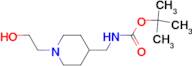 [1-(2-Hydroxy-ethyl)-piperidin-4-ylmethyl]-carbamic acid tert-butyl ester