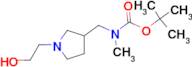 [1-(2-Hydroxy-ethyl)-pyrrolidin-3-ylmethyl]-methyl-carbamic acid tert-butyl ester