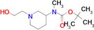 [1-(2-Hydroxy-ethyl)-piperidin-3-yl]-methyl-carbamic acid tert-butyl ester