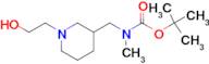 [1-(2-Hydroxy-ethyl)-piperidin-3-ylmethyl]-methyl-carbamic acid tert-butyl ester