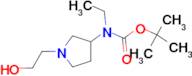 Ethyl-[1-(2-hydroxy-ethyl)-pyrrolidin-3-yl]-carbamic acid tert-butyl ester