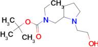 Ethyl-[1-(2-hydroxy-ethyl)-pyrrolidin-2-ylmethyl]-carbamic acid tert-butyl ester