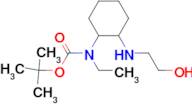 Ethyl-[2-(2-hydroxy-ethylamino)-cyclohexyl]-carbamic acid tert-butyl ester