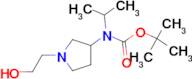 [1-(2-Hydroxy-ethyl)-pyrrolidin-3-yl]-isopropyl-carbamic acid tert-butyl ester