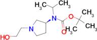 [(S)-1-(2-Hydroxy-ethyl)-pyrrolidin-3-yl]-isopropyl-carbamic acid tert-butyl ester