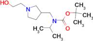 [1-(2-Hydroxy-ethyl)-pyrrolidin-3-ylmethyl]-isopropyl-carbamic acid tert-butyl ester