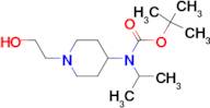 [1-(2-Hydroxy-ethyl)-piperidin-4-yl]-isopropyl-carbamic acid tert-butyl ester