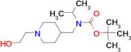 [1-(2-Hydroxy-ethyl)-piperidin-4-ylmethyl]-isopropyl-carbamic acid tert-butyl ester