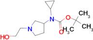 Cyclopropyl-[1-(2-hydroxy-ethyl)-pyrrolidin-3-yl]-carbamic acid tert-butyl ester