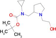 Cyclopropyl-[1-(2-hydroxy-ethyl)-pyrrolidin-2-ylmethyl]-carbamic acid tert-butyl ester