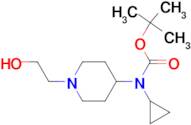 Cyclopropyl-[1-(2-hydroxy-ethyl)-piperidin-4-yl]-carbamic acid tert-butyl ester