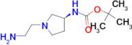 [(S)-1-(2-Amino-ethyl)-pyrrolidin-3-yl]-carbamic acid tert-butyl ester