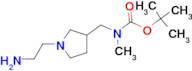 [1-(2-Amino-ethyl)-pyrrolidin-3-ylmethyl]-methyl-carbamic acid tert-butyl ester