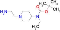 [1-(2-Amino-ethyl)-piperidin-4-yl]-ethyl-carbamic acid tert-butyl ester