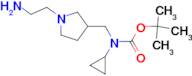 [1-(2-Amino-ethyl)-pyrrolidin-3-ylmethyl]-cyclopropyl-carbamic acid tert-butyl ester