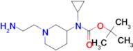 [1-(2-Amino-ethyl)-piperidin-3-yl]-cyclopropyl-carbamic acid tert-butyl ester