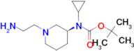 [(S)-1-(2-Amino-ethyl)-piperidin-3-yl]-cyclopropyl-carbamic acid tert-butyl ester