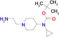 [1-(2-Amino-ethyl)-piperidin-4-yl]-cyclopropyl-carbamic acid tert-butyl ester