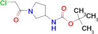 [1-(2-Chloro-acetyl)-pyrrolidin-3-yl]-carbamic acid tert-butyl ester