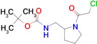 [1-(2-Chloro-acetyl)-pyrrolidin-2-ylmethyl]-carbamic acid tert-butyl ester