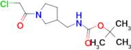 [1-(2-Chloro-acetyl)-pyrrolidin-3-ylmethyl]-carbamic acid tert-butyl ester