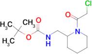 [1-(2-Chloro-acetyl)-piperidin-2-ylmethyl]-carbamic acid tert-butyl ester