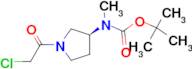 [(S)-1-(2-Chloro-acetyl)-pyrrolidin-3-yl]-methyl-carbamic acid tert-butyl ester