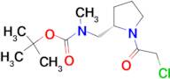 [(S)-1-(2-Chloro-acetyl)-pyrrolidin-2-ylmethyl]-methyl-carbamic acid tert-butyl ester