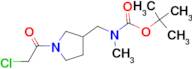 [1-(2-Chloro-acetyl)-pyrrolidin-3-ylmethyl]-methyl-carbamic acid tert-butyl ester